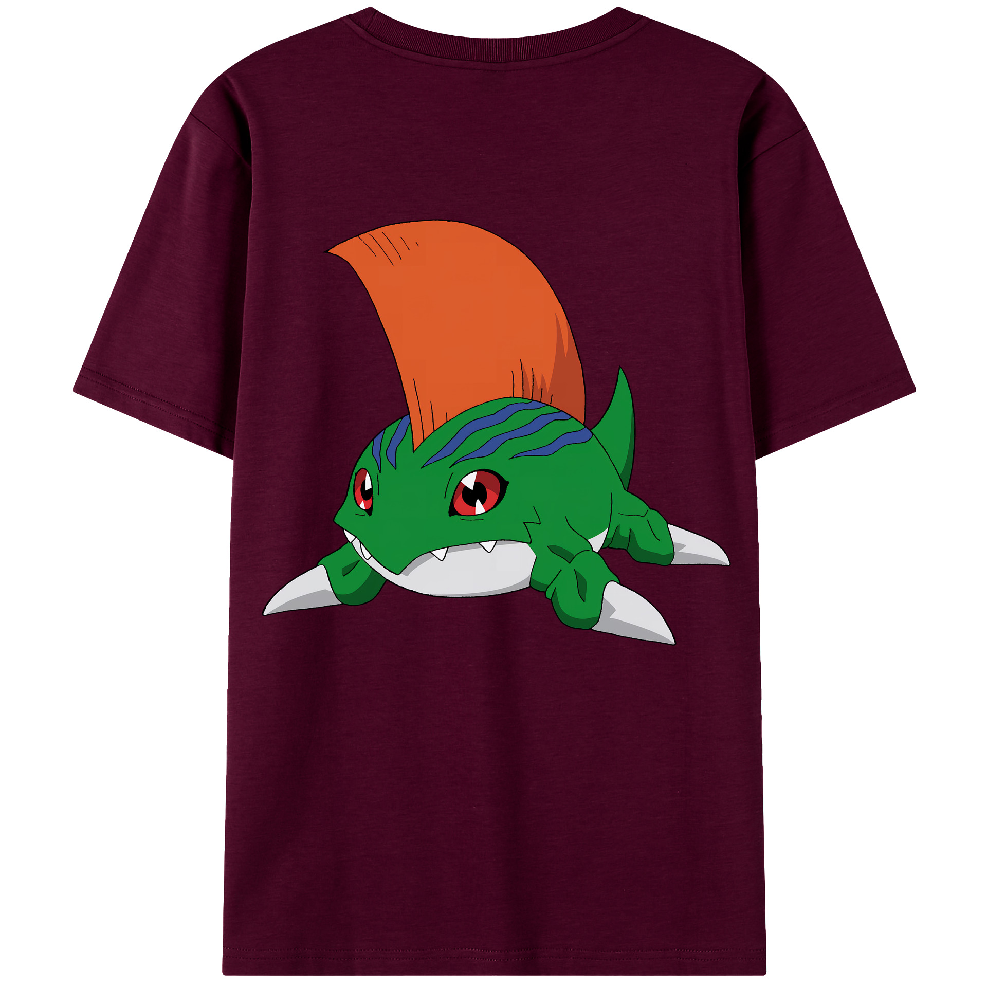 （画像用） Digimon デジタルモンスター/デジモン レディース半袖Tシャツ(バックプリント)